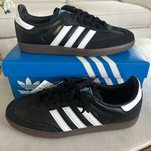Adidas Samba Black White Sneakers